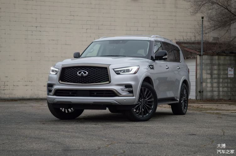 2021英菲尼迪qx80,qx60英菲尼迪2021 2021款英菲尼迪qx80:锃光瓦亮的额头不再那么闪耀夺目
